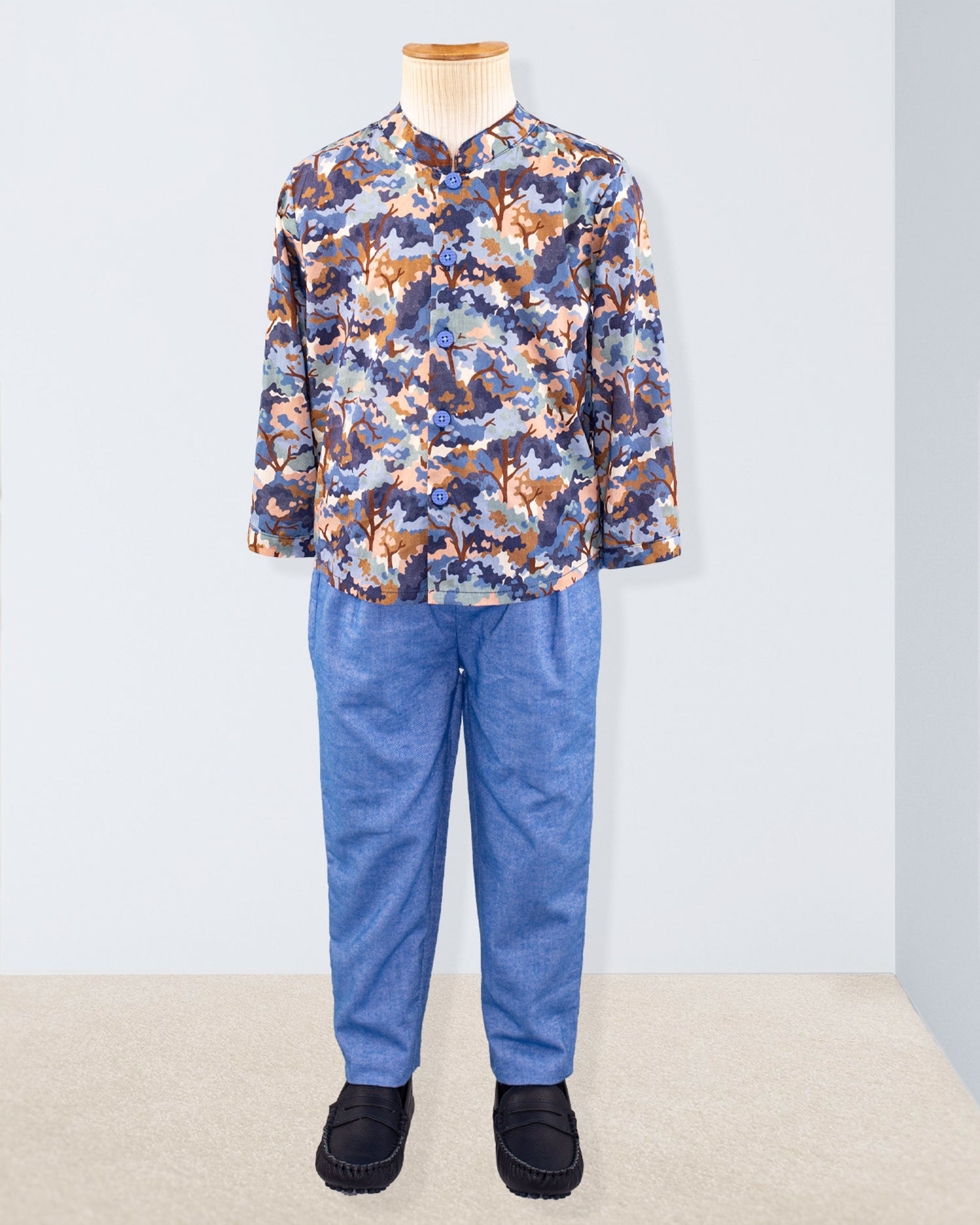 Mattia Italian Royal Flannel Pant